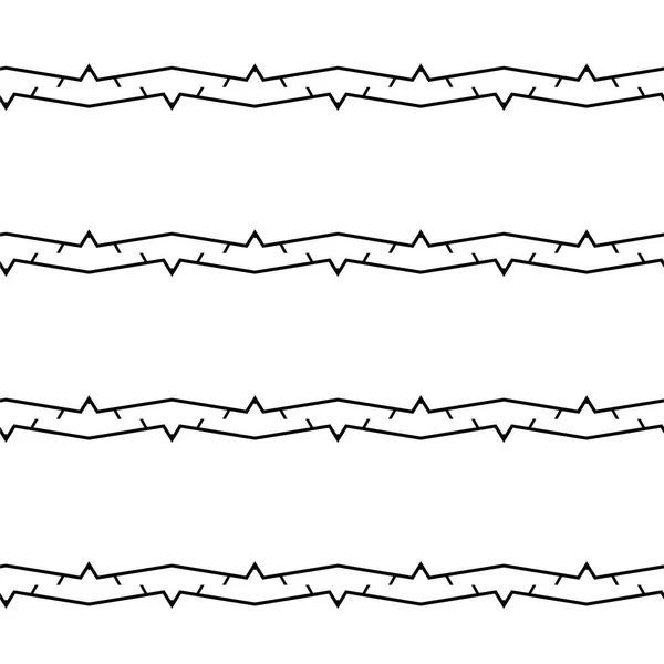 Motif Ornemental Géométrique Abstrait Sans Couture Fond Design Illustration Vectorielle — Image vectorielle