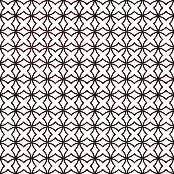 Abstrakte Geometrische Ornamentale Nahtlose Muster Design Hintergrund Vektorillustration — Stockvektor