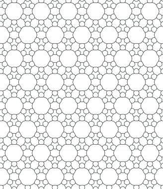 Soyut geometrik süslemesiz desen. tasarım arkaplanı, vektör illüstrasyonu