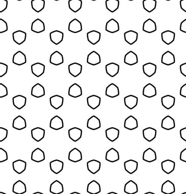 Soyut geometrik süslemesiz desen. tasarım arkaplanı, vektör illüstrasyonu