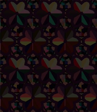 Soyut geometrik süslemesiz desen. tasarım arkaplanı, vektör illüstrasyonu