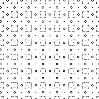 Geometrik soyut dikişsiz desen, vektör illüstrasyonu