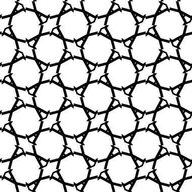 Soyut geometrik süslemesiz desen. tasarım arkaplanı, vektör illüstrasyonu