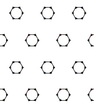 Soyut geometrik süslemesiz desen. tasarım arkaplanı, vektör illüstrasyonu