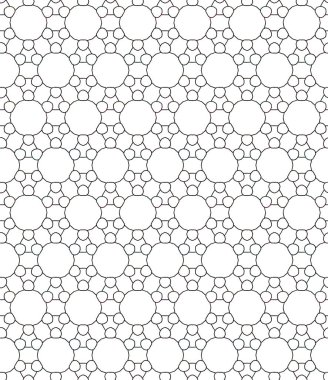 Soyut geometrik süslemesiz desen. tasarım arkaplanı, vektör illüstrasyonu