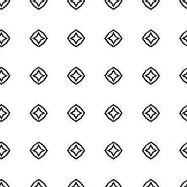 Soyut geometrik süslemesiz desen. tasarım arkaplanı, vektör illüstrasyonu