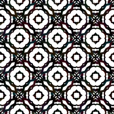 Soyut geometrik süslemesiz desen. tasarım arkaplanı, vektör illüstrasyonu