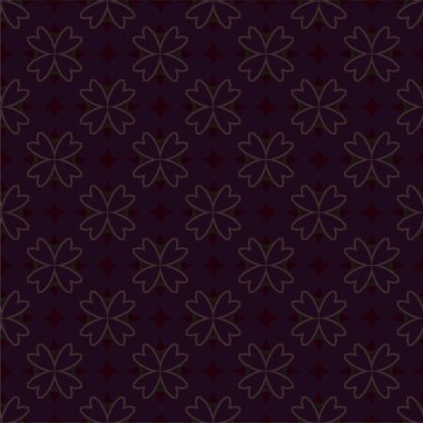 Geometrik soyut dikişsiz desen, vektör illüstrasyonu