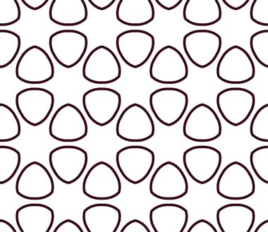 Soyut geometrik süslemesiz desen. tasarım arkaplanı, vektör illüstrasyonu