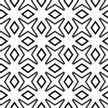 Soyut geometrik süslemesiz desen. tasarım arkaplanı, vektör illüstrasyonu