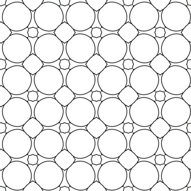 Soyut geometrik süslemesiz desen. tasarım arkaplanı, vektör illüstrasyonu