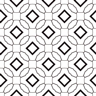 Soyut geometrik süslemesiz desen. tasarım arkaplanı, vektör illüstrasyonu