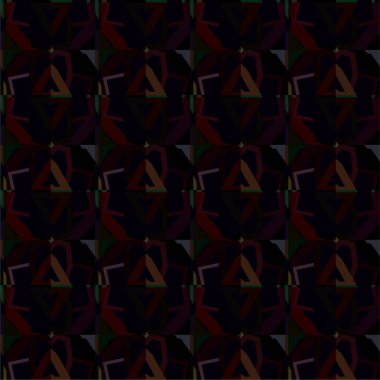 Soyut geometrik süslemesiz desen. tasarım arkaplanı, vektör illüstrasyonu