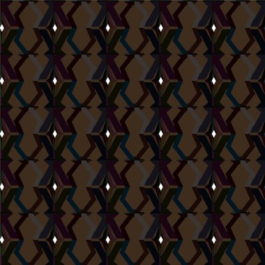 Soyut geometrik süslemesiz desen. tasarım arkaplanı, vektör illüstrasyonu