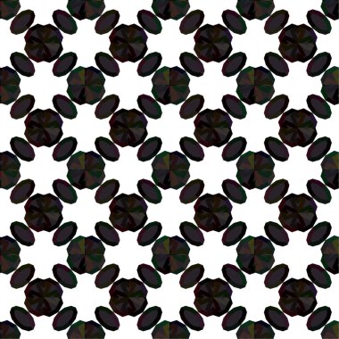 Soyut geometrik süslemesiz desen. tasarım arkaplanı, vektör illüstrasyonu 