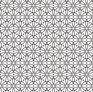 Soyut geometrik süslemesiz desen. tasarım arkaplanı, vektör illüstrasyonu