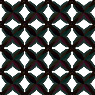 Soyut geometrik süslemesiz desen. tasarım arkaplanı, vektör illüstrasyonu