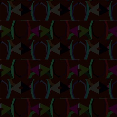 Soyut geometrik süslemesiz desen. tasarım arkaplanı, vektör illüstrasyonu