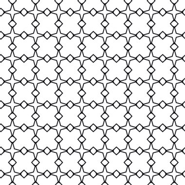 Soyut geometrik süslemesiz desen. tasarım arkaplanı, vektör illüstrasyonu