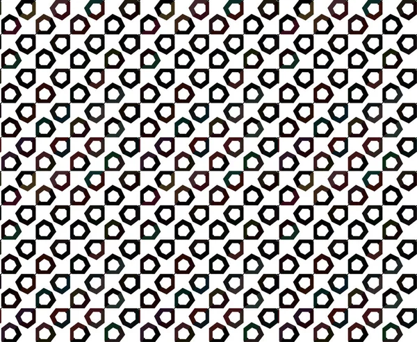 Motif Ornemental Géométrique Abstrait Sans Couture Fond Design Illustration Vectorielle — Image vectorielle