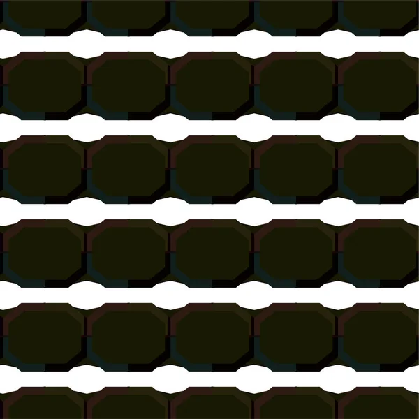 Abstrakt Geometriskt Dekorativt Sömlöst Mönster Design Bakgrund Vektor Illustration — Stock vektor