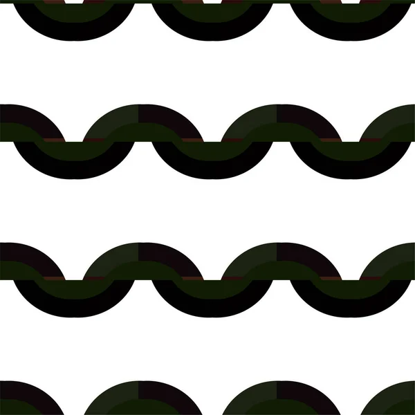 Abstrakte Geometrische Ornamentale Nahtlose Muster Design Hintergrund Vektorillustration — Stockvektor