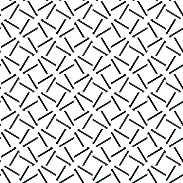 Abstrakte Geometrische Ornamentale Nahtlose Muster Design Hintergrund Vektorillustration — Stockvektor