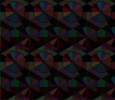 Soyut geometrik süslemesiz desen. tasarım arkaplanı, vektör illüstrasyonu