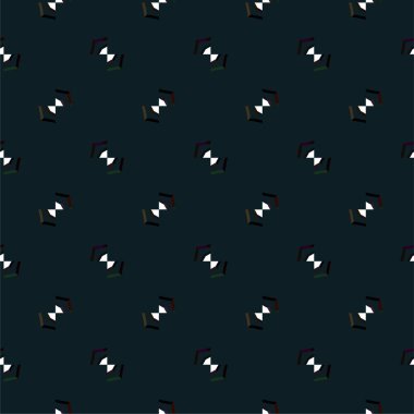 Soyut geometrik süslemesiz desen. tasarım arkaplanı, vektör illüstrasyonu