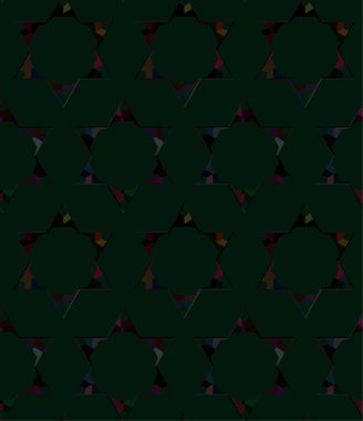 Soyut geometrik süslemesiz desen. tasarım arkaplanı, vektör illüstrasyonu