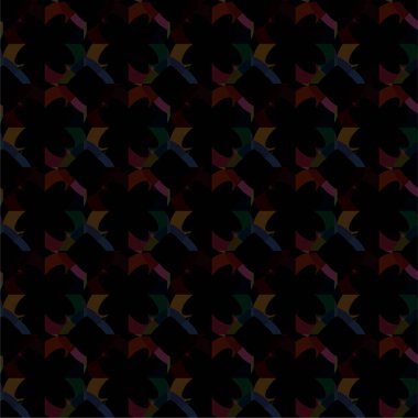 Soyut geometrik süslemesiz desen. tasarım arkaplanı, vektör illüstrasyonu