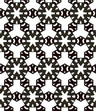 Soyut geometrik süslemesiz desen. tasarım arkaplanı, vektör illüstrasyonu