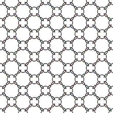 Soyut geometrik süslemesiz desen. tasarım arkaplanı, vektör illüstrasyonu
