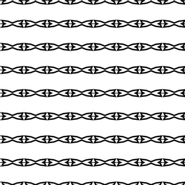 Soyut geometrik süslemesiz desen. tasarım arkaplanı, vektör illüstrasyonu