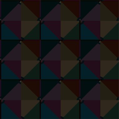 Soyut geometrik süslemesiz desen. tasarım arkaplanı, vektör illüstrasyonu