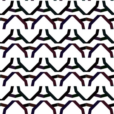 Soyut geometrik süslemesiz desen. tasarım arkaplanı, vektör illüstrasyonu