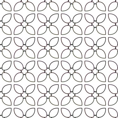 Soyut geometrik süslemesiz desen. tasarım arkaplanı, vektör illüstrasyonu