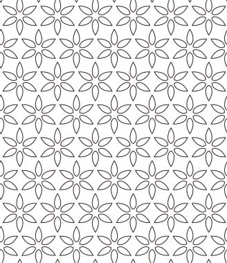 Soyut geometrik süslemesiz desen. tasarım arkaplanı, vektör illüstrasyonu