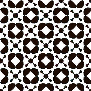 Soyut geometrik süslemesiz desen. tasarım arkaplanı, vektör illüstrasyonu