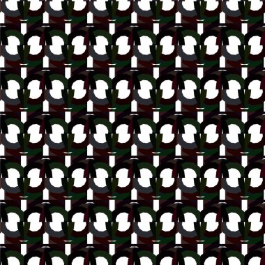 Soyut geometrik süslemesiz desen. tasarım arkaplanı, vektör illüstrasyonu 