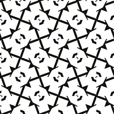 Soyut geometrik süslemesiz desen. tasarım arkaplanı, vektör illüstrasyonu