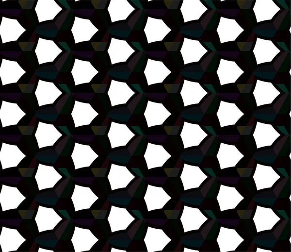 Abstrakte Geometrische Ornamentale Nahtlose Muster Design Hintergrund Vektorillustration — Stockvektor