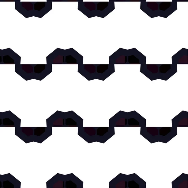 Abstrakte Geometrische Ornamentale Nahtlose Muster Design Hintergrund Vektorillustration — Stockvektor