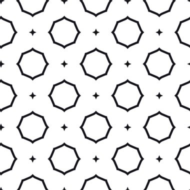 Soyut geometrik süslemesiz desen. tasarım arkaplanı, vektör illüstrasyonu