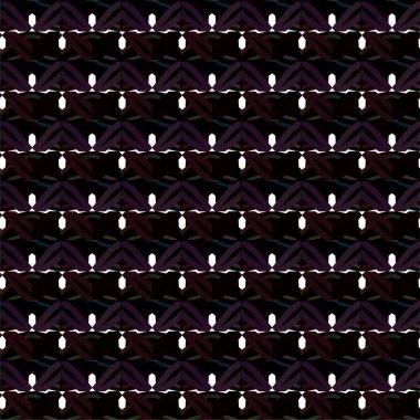 Soyut geometrik süslemesiz desen. tasarım arkaplanı, vektör illüstrasyonu