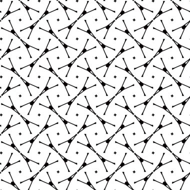 Soyut geometrik süslemesiz desen. tasarım arkaplanı, vektör illüstrasyonu