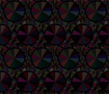 Soyut geometrik süslemesiz desen. tasarım arkaplanı, vektör illüstrasyonu