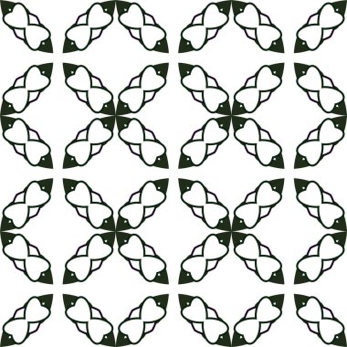 Soyut geometrik süslemesiz desen. tasarım arkaplanı, vektör illüstrasyonu