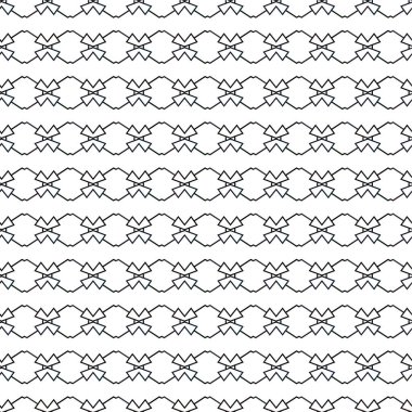 Soyut geometrik süslemesiz desen. tasarım arkaplanı, vektör illüstrasyonu