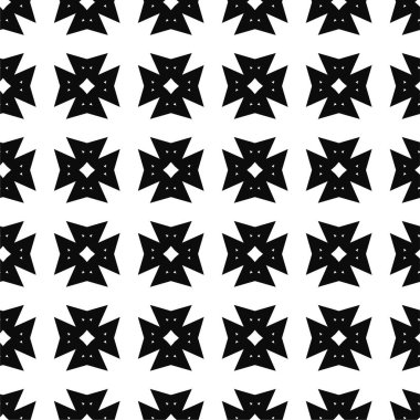 Soyut geometrik süslemesiz desen. tasarım arkaplanı, vektör illüstrasyonu